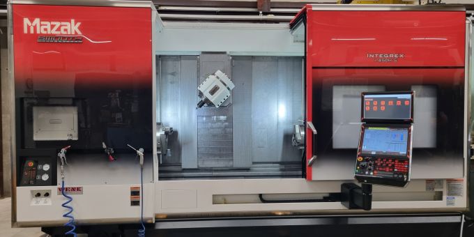 Doppelspindel 5-Achsen Dreh-Fräscenter Mazak Integrex i-450H